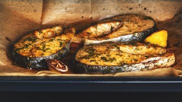 Parchment Baked Salmon