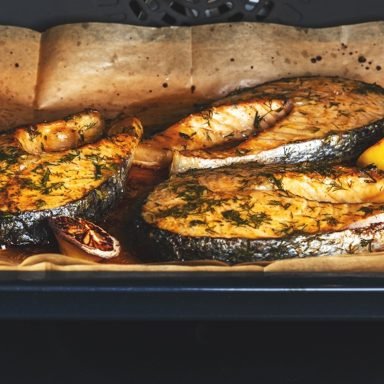 Parchment Baked Salmon