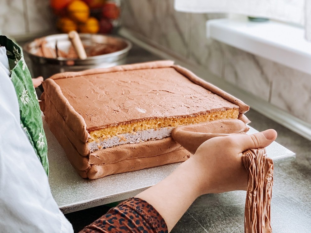 minecraft cake